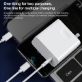 For Huawei Laptops Power Adapter, Style:65W Charger + 2m Fast Charging Cable