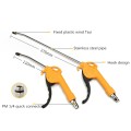 LAIZE Plastic AR-TS Blowing Handheld Compressor Air Blowing Dust Cleaning Gun Short Nozzle(Yellow)