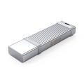 ORICO USB Solid State Flash Drive, Read: 520MB/s, Write: 450MB/s, Memory:128GB, Port:Type-C(Silver)
