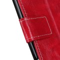 For Samsung Galaxy S23 5G Retro Crazy Horse Texture Horizontal Flip Leather Phone Case(Red)