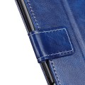 For Samsung Galaxy S23 5G Retro Crazy Horse Texture Horizontal Flip Leather Phone Case(Blue)