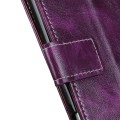 For Samsung Galaxy S23+ 5G Retro Crazy Horse Texture Horizontal Flip Leather Phone Case(Purple)