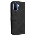 For Huawei nova Y70 / Y70 Plus / Enjoy 50 Skin Feel Life Tree Metal Button Leather Phone Case(Black)