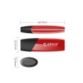 ORICO UFS Flash Drive, Read: 450MB/s, Write: 350MB/s, Memory:256GB, Port:Type-C(Red)