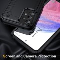 For Samsung Galaxy A33 5G 2 in 1 Soft TPU Hard PC Phone Case(Black)