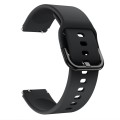 For Huawei Fit Mini Color Buckle Silicone Watch Band(Black)