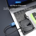 ORICO UTS2 USB 2.0 2.5-inch SATA HDD Adapter with Silicone Case, Cable Length:0.3m
