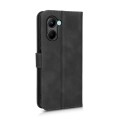For Realme C33 Skin Feel Magnetic Flip Leather Phone Case(Black)