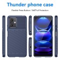 For Xiaomi Redmi Note 12 China Thunderbolt Shockproof TPU Protective Soft Phone Case(Blue)
