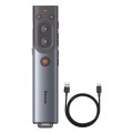 Baseus WKCD020013 Red Laser Wireless Multimedia Presenter Page Turning Pen,Charging Version(Grey)