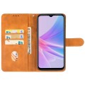 For OPPO A58 5G Leather Phone Case(Brown)