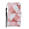 For Samsung Galaxy S23 5G Colored Drawing Pattern Leather Phone Case(Marble)
