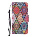 For Xiaomi Redmi A1 Colored Drawing Pattern Leather Phone Case(Diamond Totem)