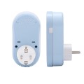 BHT12-C Plug-in LCD Thermostat Without WiFi, EU Plug(Blue)