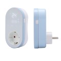 BHT12-EW Plug-in LED Thermostat With WiFi, EU Plug(Blue)
