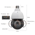 ST-426E-5MP-TY 5MP E27 Light Bulb Floodlight Camera