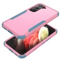 For Samsung Galaxy S23 5G TPU + PC Shockproof Phone Case(Pink+Blue)