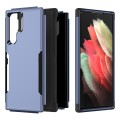 For Samsung Galaxy S23 Ultra 5G TPU + PC Shockproof Phone Case(Royal Blue+Black)