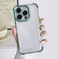 For iPhone 11 Pro Electroplating Four-corner Shockproof Space Phone Case(Green)