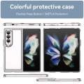 For Samsung Galaxy Z Fold3 5G Colorful Series Acrylic + TPU Phone Case(Transparent)