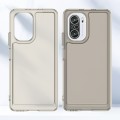For Xiaomi Poco F3 Candy Series TPU Phone Case(Transparent Grey)