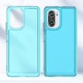 For Xiaomi Mi 11i Candy Series TPU Phone Case(Transparent Blue)