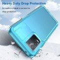 For Realme 8 Pro 5G Candy Series TPU Phone Case(Transparent Blue)