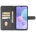 For TCL 405 / 406 / T506D Leather Phone Case(Black)
