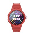 For Huawei Watch GT Cyber Integrated Silicone Watch Band(Red)