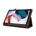 For Xiaomi Redmi Pad 10.61 Litchi Texture Leather Tablet Case with Holder(Brown)