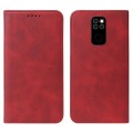 For Motorola Moto Defy 2021 Magnetic Closure Leather Phone Case(Red)