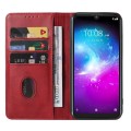 For ZTE Blade A51 Lite/A5 2020 Magnetic Closure Leather Phone Case(Red)