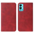 For Infinix Hot 12 India Magnetic Closure Leather Phone Case(Red)