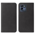For Infinix Note 12 G96 Magnetic Closure Leather Phone Case(Black)