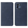 For Infinix Note 12 G96 Magnetic Closure Leather Phone Case(Blue)