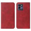 For Infinix Note 12 G96 Magnetic Closure Leather Phone Case(Red)