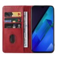 For Infinix Note 12 G96 Magnetic Closure Leather Phone Case(Red)
