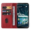 For Nokia C200 Magnetic Closure Leather Phone Case(Red)