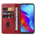For TCL 20E Magnetic Closure Leather Phone Case(Red)
