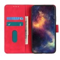 For Samsung Galaxy A54 5G KHAZNEH Retro Texture Horizontal Flip Leather Phone Case(Red)