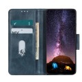 For Samsung Galaxy A54 5G Mirren Crazy Horse Texture Horizontal Flip Leather Phone Case(Blue)