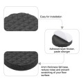 2pcs 22mm Round Plaid EVA Table Sofa Slip-proof Noise-reducing Foot Pads