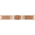 For Fitbit Versa 4 / Sense 2 Universal Butterfly Buckle Metal Watch Band(Rose Gold)