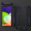 For Samsung Galaxy A52 5G PC + TPU Shockproof Protective Phone Case(Blue+Black)
