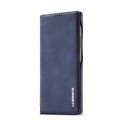 For Samsung Galaxy S23 Ultra 5G LC.IMEEKE Hon Ancient Series Horizontal Flip Leather Phone Case(Blue