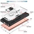 For Samsung Galaxy Note20 Ultra Sliding Camera Cover TPU + PC Phone Case(White+Black)