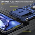 For Xiaomi 11T Armor PC + TPU Camera Shield Phone Case(Navy Blue)