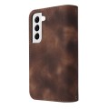 For Samsung Galaxy S21+ 5G Multifunctional Card Slot Zipper Wallet Leather Phone Case(Brown)