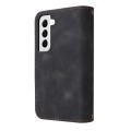 For Samsung Galaxy S22+ 5G Multifunctional Card Slot Zipper Wallet Leather Phone Case(Black)