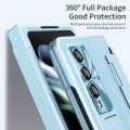 For Samsung Galaxy Z Fold3 5G Integrated Full Coverage Phone Case with Hinge(Blue)